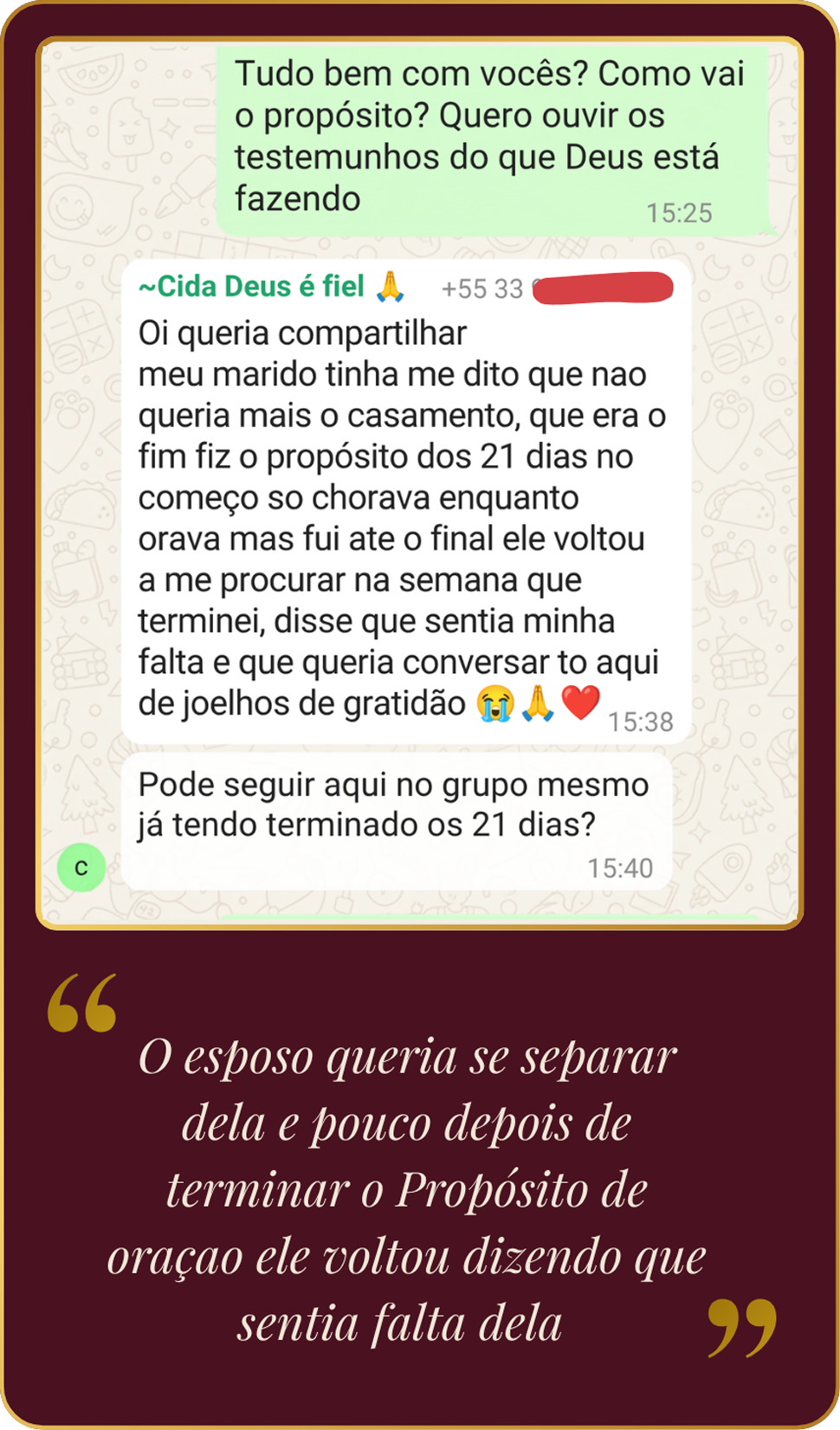 Depoimento